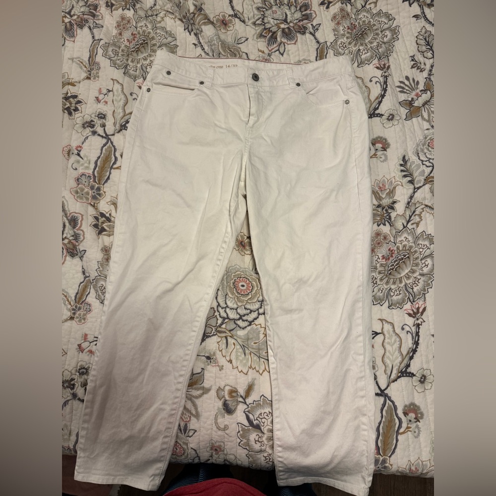 Talbots Signature Slim Crop